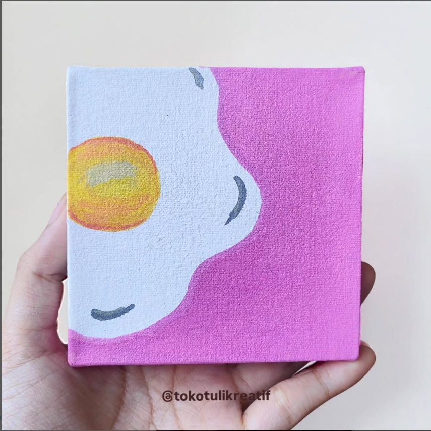 Mini Painting Telur